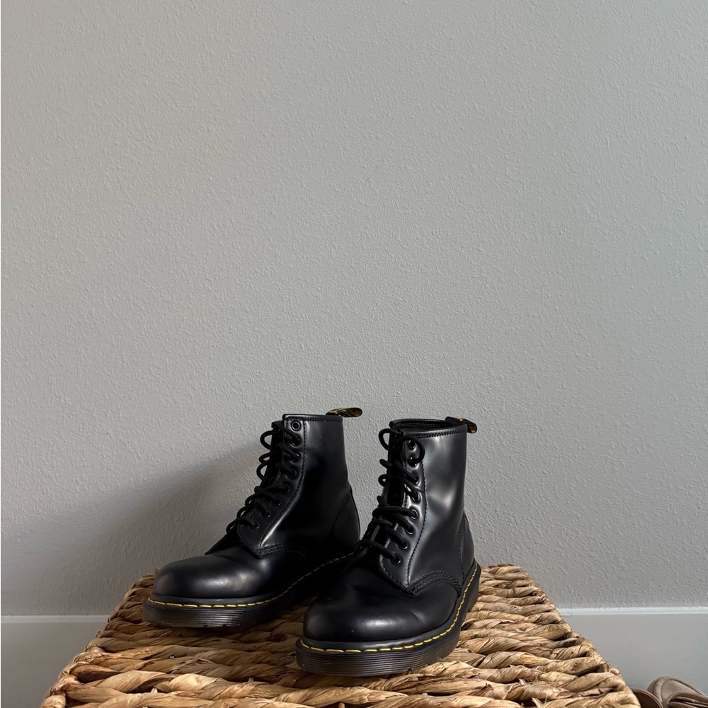Dr. Martens Black Lace Up Boots